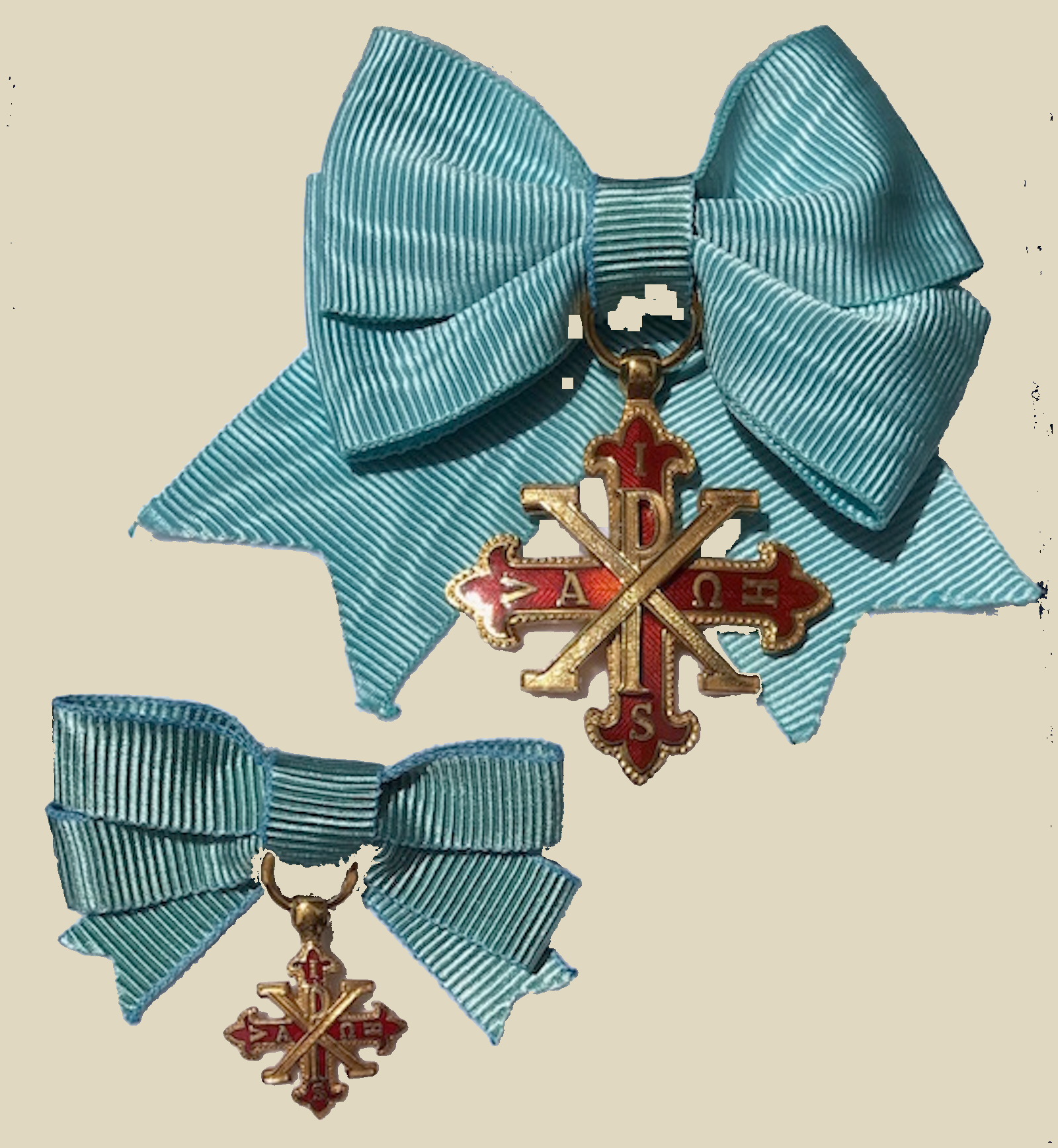 Ordensinsignie für Damen des Verdienstes – Sacro Militare Ordine Costantiniano di San Giorgio