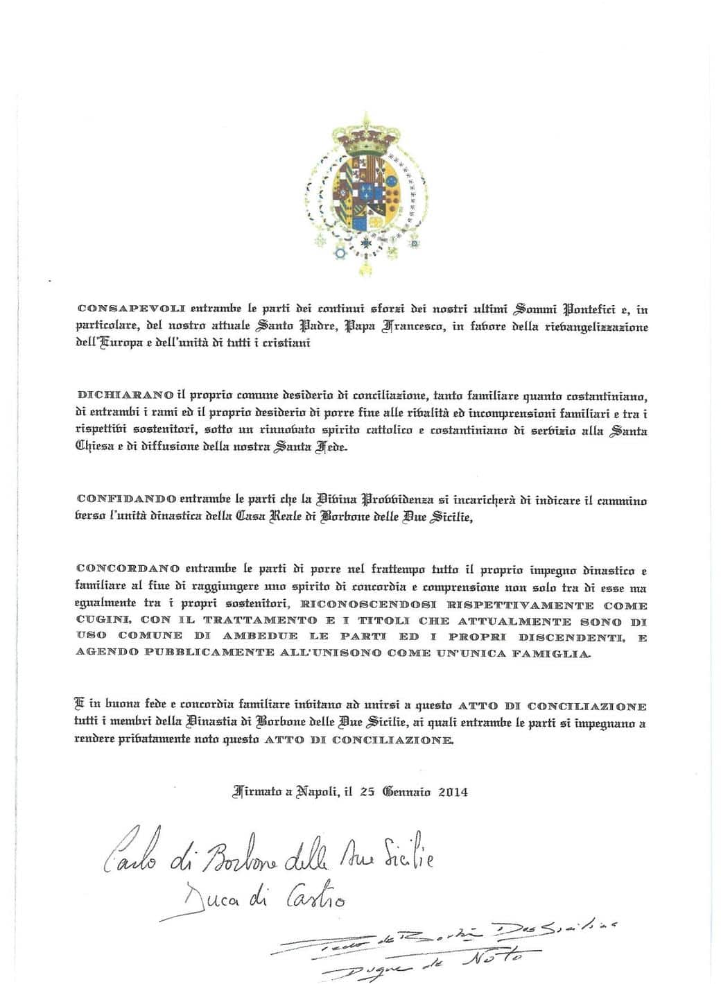 Annex I – Atto di Riconciliazione – Page 2