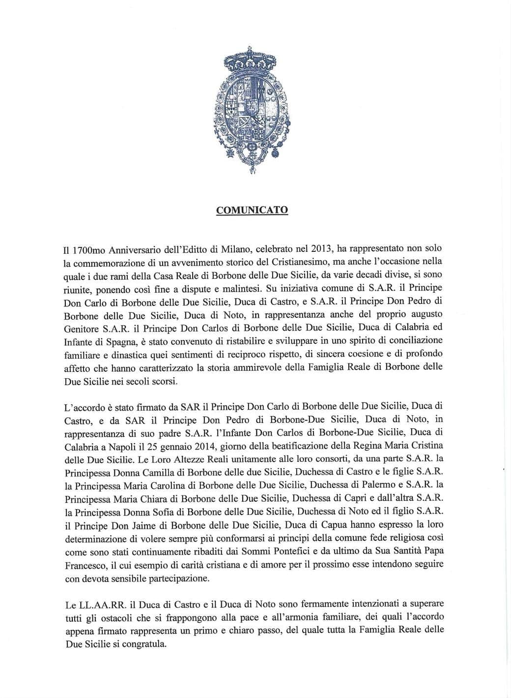 Annex II – Press Release – Page 1